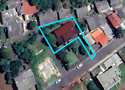 Imóvel residencial com aprox. 305,52m² em terreno de 470,76m² (Videira-SC) 1º Leilão: 26/11/2026 às