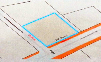 Terreno com aprox. 251,08m² (Videira-SC) 1º Leilão: 26/11/2026 às 15:00 Lance inicial: R$168.000,00